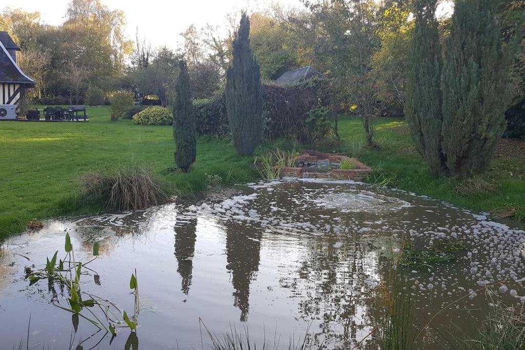 Domaine Du Bois L'Abbe Villa Épaignes Eksteriør billede